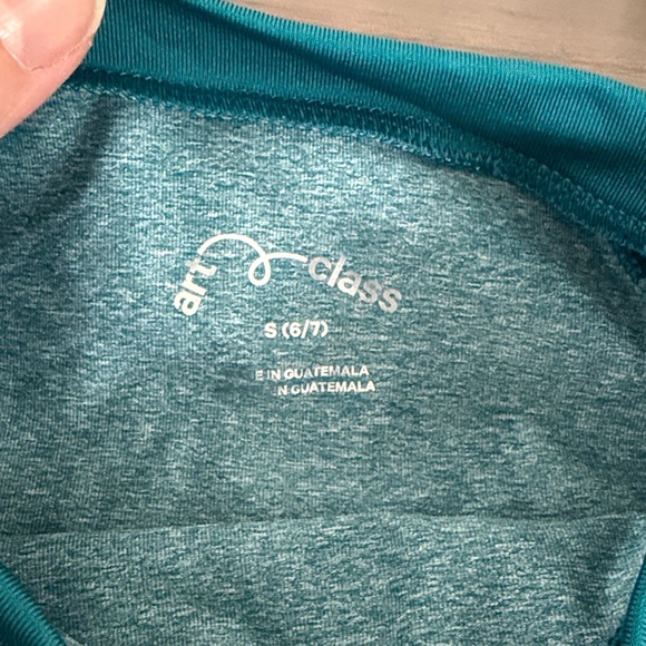 art class Teal Raglan Long-Sleeve Rashguard - Picture 3 of 6